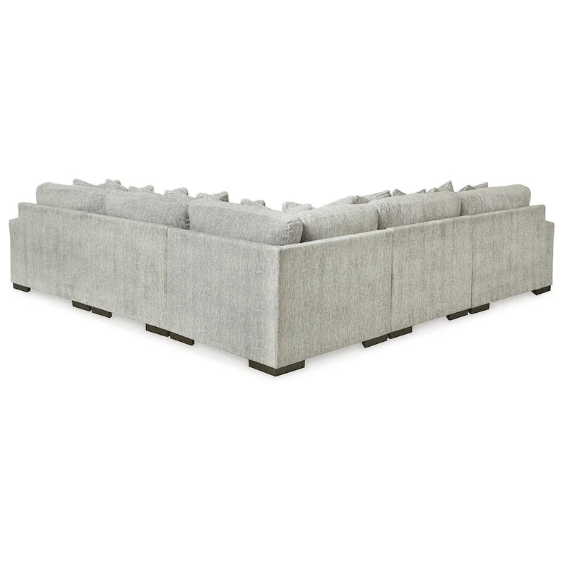 Signature Design by Ashley Regent Park Pewter, Ensemble de 6 meubles rembourrés - 132 L x 132 P x 39 H