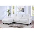 Divano componibile Belle Sherpa 96 con chaise longue a sinistra