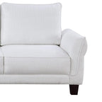 Divano componibile Belle Sherpa 96 con chaise longue a sinistra