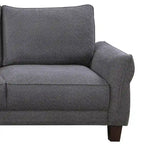 Divano componibile Belle Sherpa 96 con chaise longue a sinistra