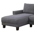Divano componibile Belle Sherpa 96 con chaise longue a sinistra