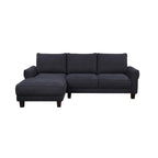 Divano componibile Belle Sherpa 96 con chaise longue a sinistra