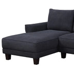 Divano componibile Belle Sherpa 96 con chaise longue a sinistra