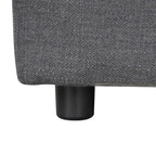 Canapé d'angle modulaire en forme de L de 92,9 po de largeur avec coussins et 3 oreillers