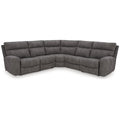 Signature Design by Ashley Next-Gen DuraPella 5-Piece Power Reclining Sectional - 105.5W x 104.5D x 42H