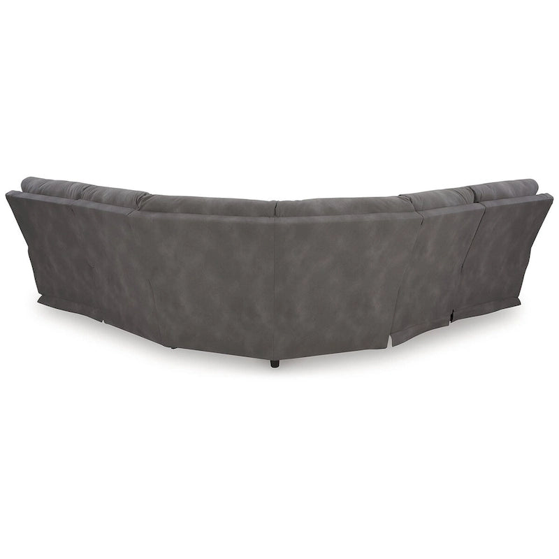 Signature Design by Ashley Canapé d'angle inclinable électrique 5 places Next-Gen DuraPella - 105.5W x 104.5D x 42H