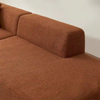 Divano componibile modulare, divano componibile moderno a L con chaise longue