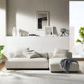 Divano componibile a 2 pezzi Solace in tessuto imbottito con chaise longue