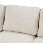 Divano combinato a forma di U