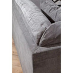 Sectionnel en U American Furniture Classics Graphite Modèle A414V6-K2 avec 4 coussins décoratifs