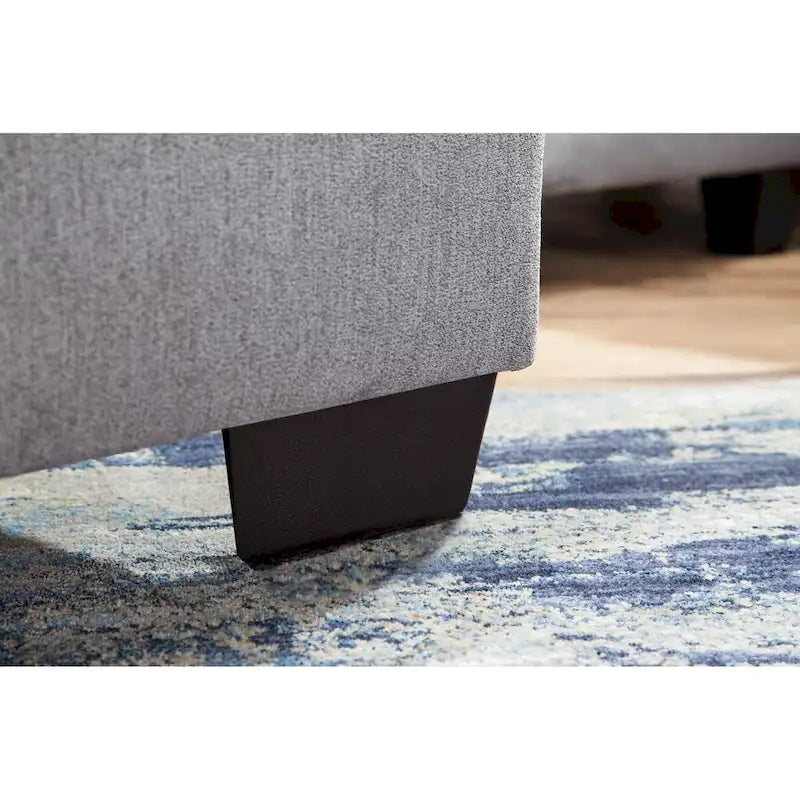 Sectionnel en U American Furniture Classics Graphite Modèle A414V6-K2 avec 4 coussins décoratifs