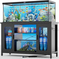 Supporto per terrario Supporto per acquario con prese di corrente e luce LED