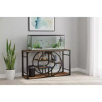 55-75 Gallon Metal Aquarium Stand, Heavy-Duty Fish Tank Stand with Storage Cabinet, Multi-Tier Fish Tank Stand with Thickened Legs, Suitable