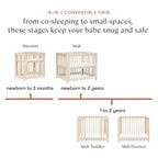 Babyletto Yuzu 8-in-1 Convertible Crib with All-Stages Conversion Kits