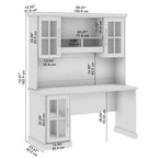 Westbrook 60W Computer Desk with Hutch by Bush Furniture