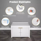 Black / White Heavy-Duty Metal Washer & Dryer Pedestal Stand ?C Single Unit, Anti-Vibration