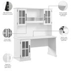 Westbrook 60W Computer Desk with Hutch by Bush Furniture