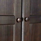 2-Door Solid Wood Armoire - 41x72x22