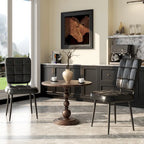 Modern Dining Chairs Set of 2/4/6/8, Upholstered Kitchen Chairs with Thick Cushion for Dining Room